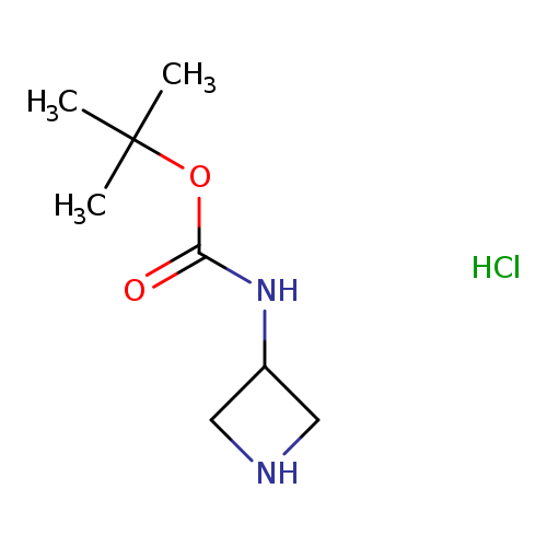 O=C(OC(C)(C)C)NC1CNC1.Cl