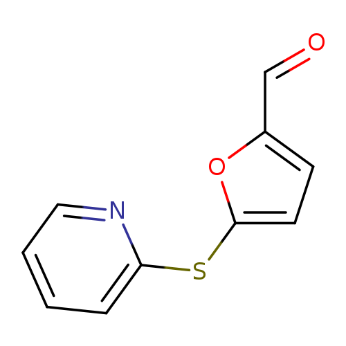 O=Cc1ccc(o1)Sc1ccccn1