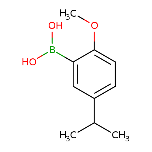 COc1ccc(cc1B(O)O)C(C)C
