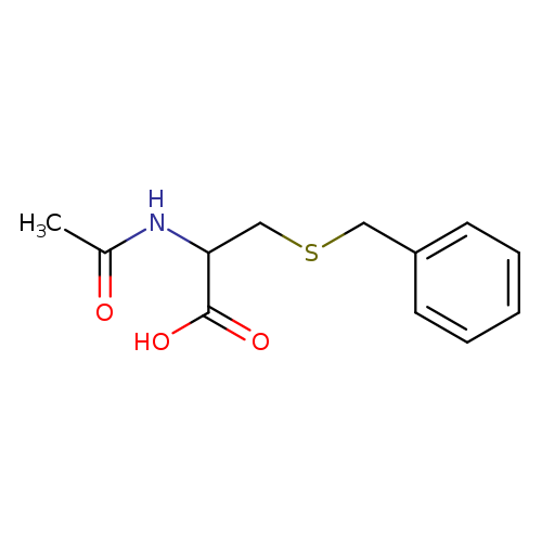 CC(=O)NC(C(=O)O)CSCc1ccccc1