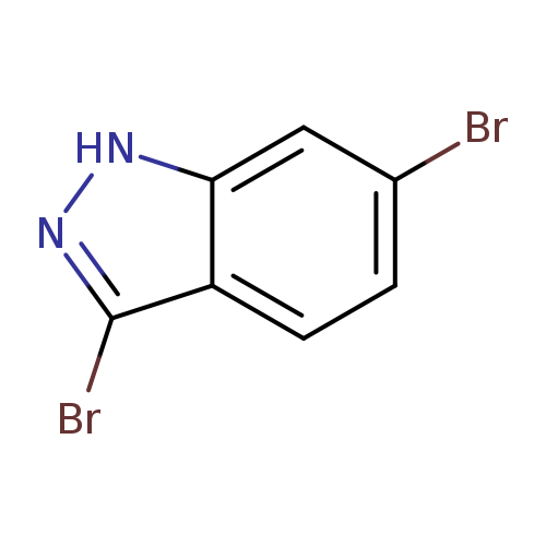 Brc1ccc2c(c1)[nH]nc2Br