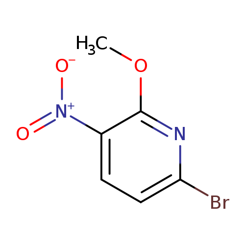 [O-][N+](=O)c1ccc(nc1OC)Br