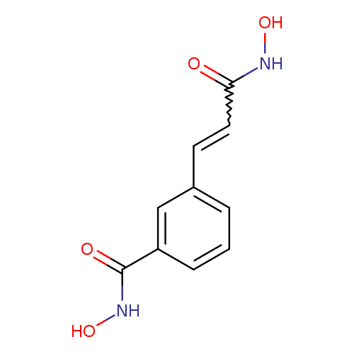 ONC(=O)C=Cc1cccc(c1)C(=O)NO