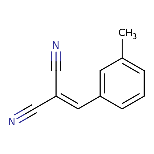 N#CC(=Cc1cccc(c1)C)C#N