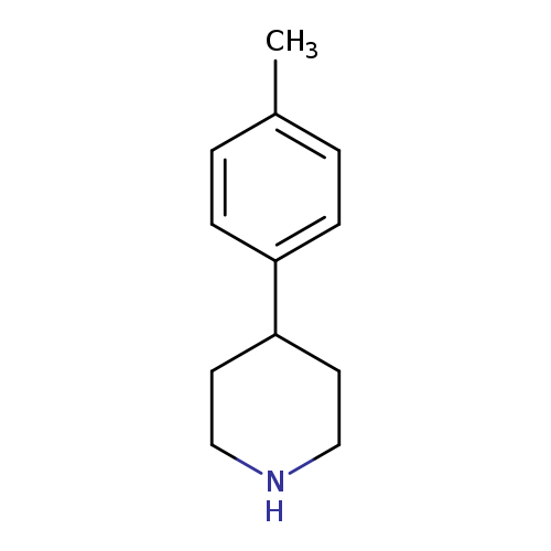 Cc1ccc(cc1)C1CCNCC1