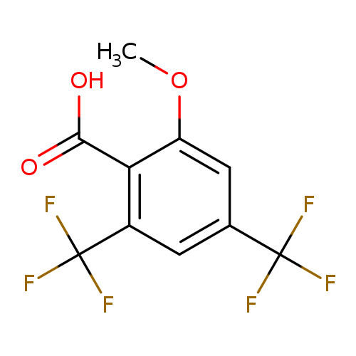 COc1cc(cc(c1C(=O)O)C(F)(F)F)C(F)(F)F
