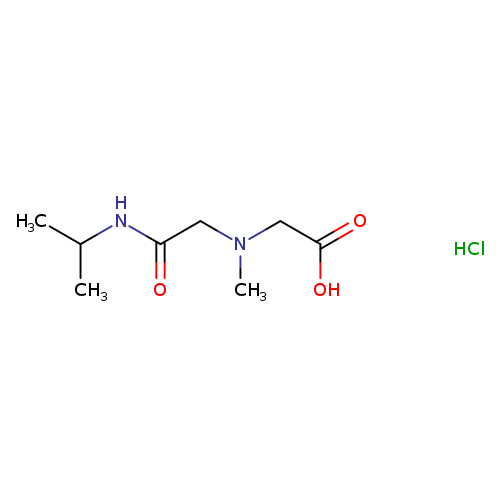 CC(NC(=O)CN(CC(=O)O)C)C.Cl