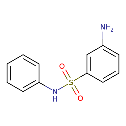Nc1cccc(c1)S(=O)(=O)Nc1ccccc1