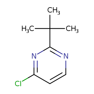 CC(c1nccc(n1)Cl)(C)C