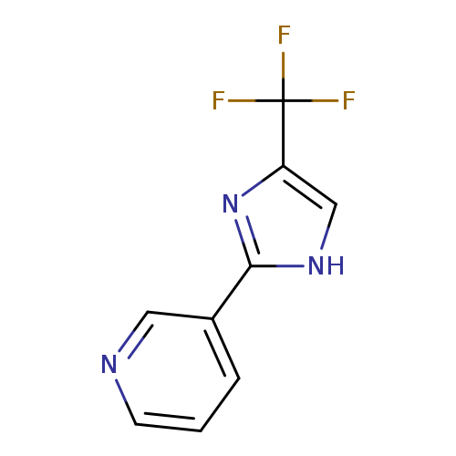 FC(c1c[nH]c(n1)c1cccnc1)(F)F