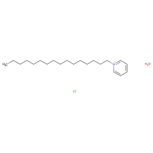 CCCCCCCCCCCCCCCC[n+]1ccccc1.[Cl-].O