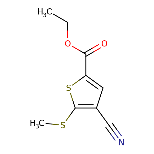 CCOC(=O)c1sc(c(c1)C#N)SC