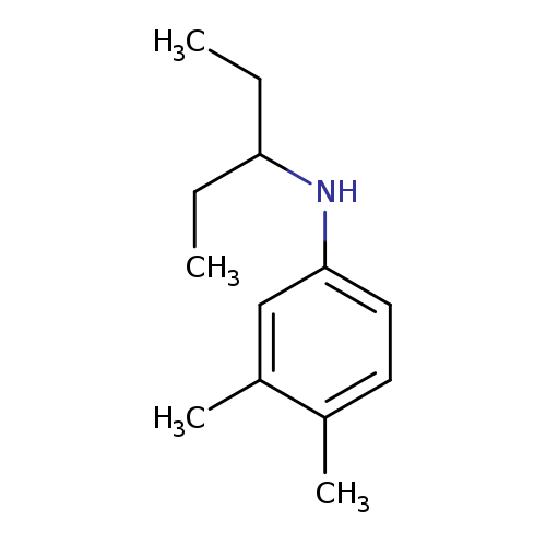 CCC(Nc1ccc(c(c1)C)C)CC