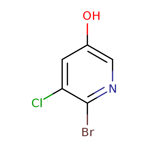 Oc1cnc(c(c1)Cl)Br