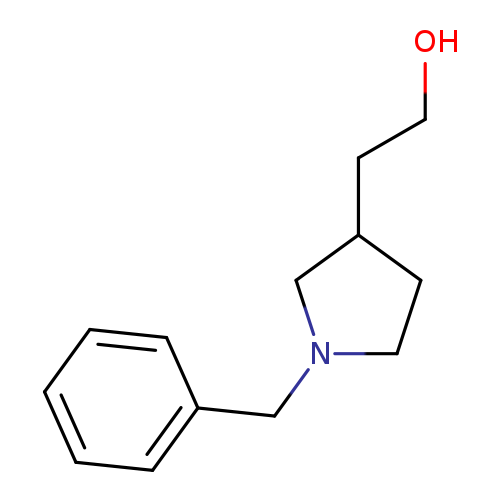 OCCC1CCN(C1)Cc1ccccc1