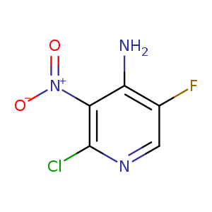 [O-][N+](=O)c1c(Cl)ncc(c1N)F