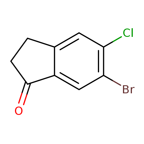 O=C1CCc2c1cc(Br)c(c2)Cl