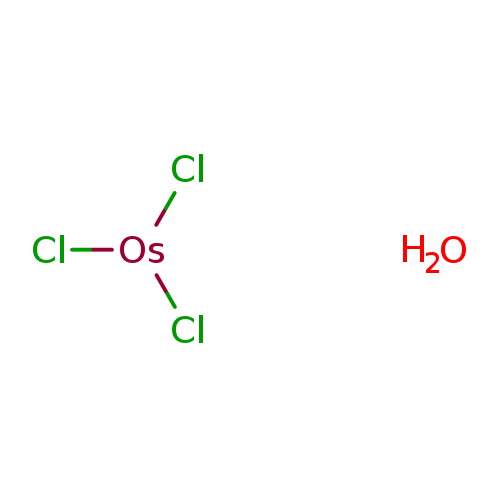 Cl[Os](Cl)Cl.O