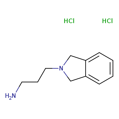 NCCCN1Cc2c(C1)cccc2.Cl.Cl