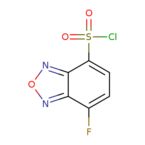 Fc1ccc(c2c1non2)S(=O)(=O)Cl