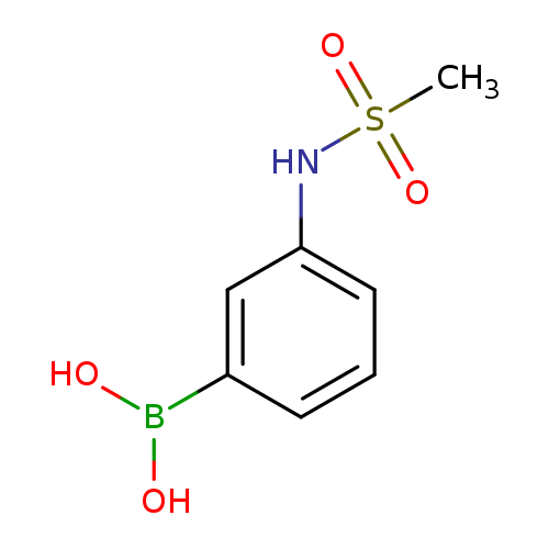OB(c1cccc(c1)NS(=O)(=O)C)O