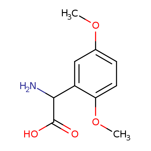 COc1ccc(c(c1)C(C(=O)O)N)OC