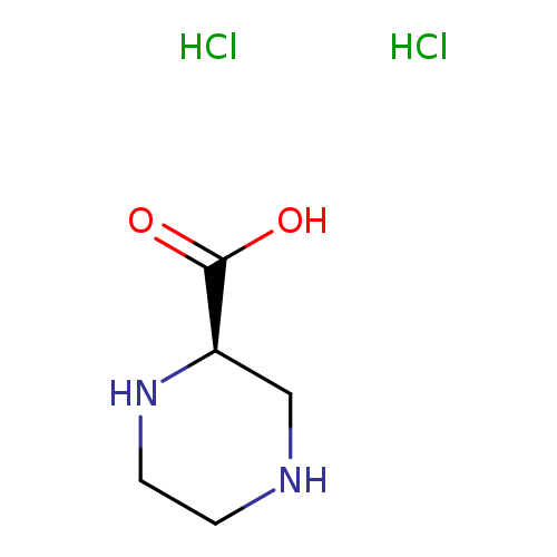 OC(=O)[C@@H]1NCCNC1.Cl.Cl