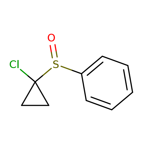 ClC1(CC1)S(=O)c1ccccc1