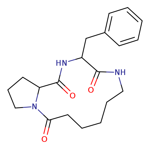 O=C1NCCCCCC(=O)N2C(C(=O)NC1Cc1ccccc1)CCC2