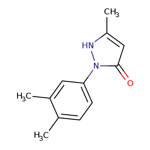 Cc1cc(=O)n([nH]1)c1ccc(c(c1)C)C