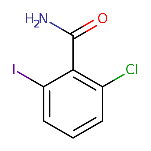 NC(=O)c1c(Cl)cccc1I