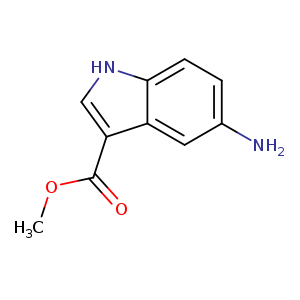 COC(=O)c1c[nH]c2c1cc(N)cc2