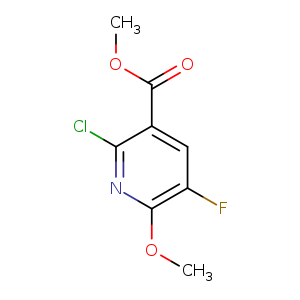 COC(=O)c1cc(F)c(nc1Cl)OC