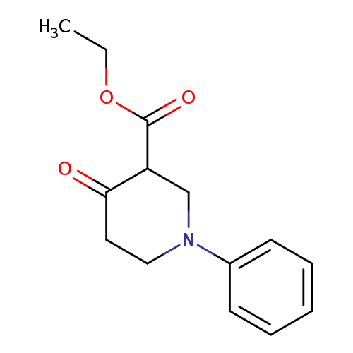 CCOC(=O)C1CN(CCC1=O)c1ccccc1