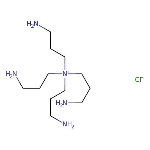 NCCC[N+](CCCN)(CCCN)CCCN.[Cl-]