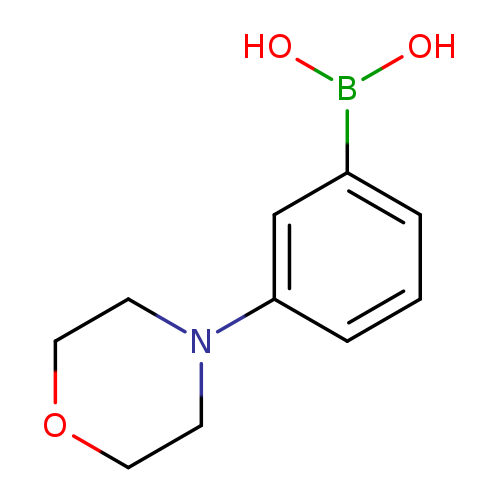 OB(c1cccc(c1)N1CCOCC1)O