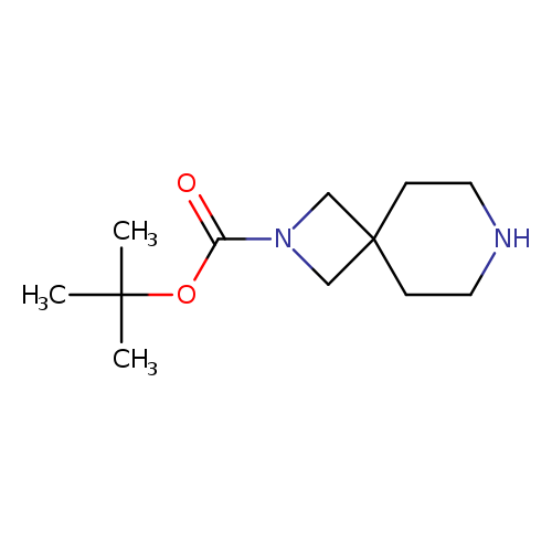 O=C(N1CC2(C1)CCNCC2)OC(C)(C)C