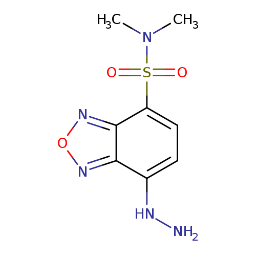 NNc1ccc(c2c1non2)S(=O)(=O)N(C)C