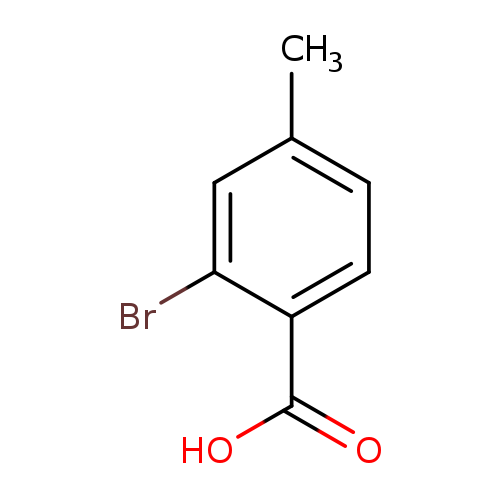 Cc1ccc(c(c1)Br)C(=O)O