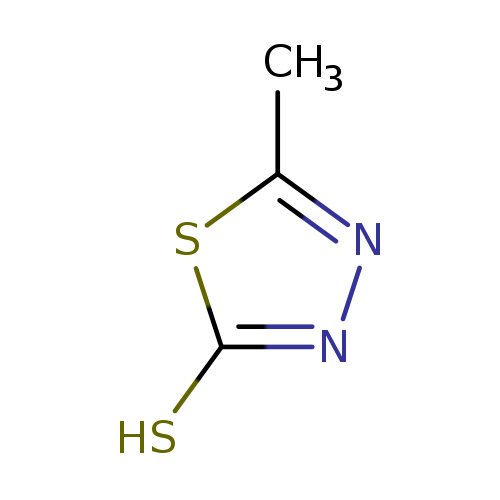 Cc1nnc(s1)S