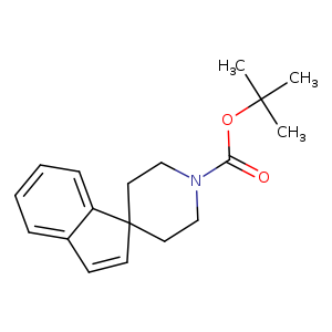 O=C(N1CCC2(CC1)C=Cc1c2cccc1)OC(C)(C)C