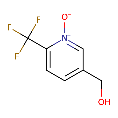 OCc1ccc([n+](c1)[O-])C(F)(F)F