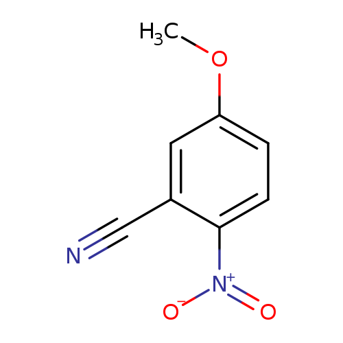 N#Cc1cc(OC)ccc1[N+](=O)[O-]