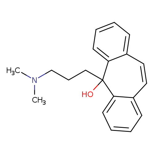 CN(CCCC1(O)c2ccccc2C=Cc2c1cccc2)C