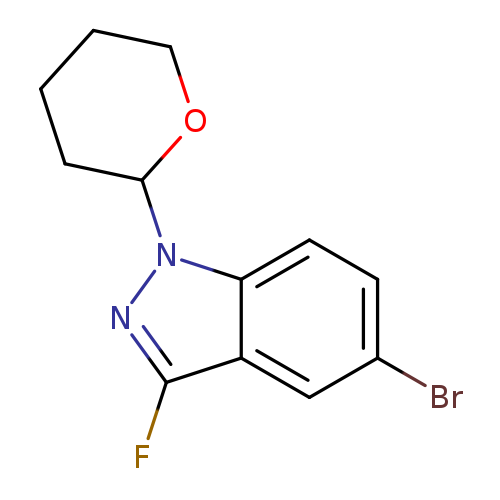 Brc1ccc2c(c1)c(F)nn2C1CCCCO1