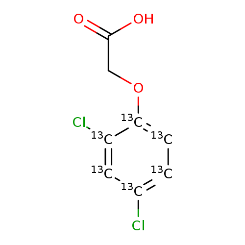 OC(=O)CO[13c]1[13cH][13cH][13c]([13cH][13c]1Cl)Cl