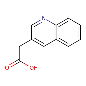 OC(=O)Cc1cnc2c(c1)cccc2