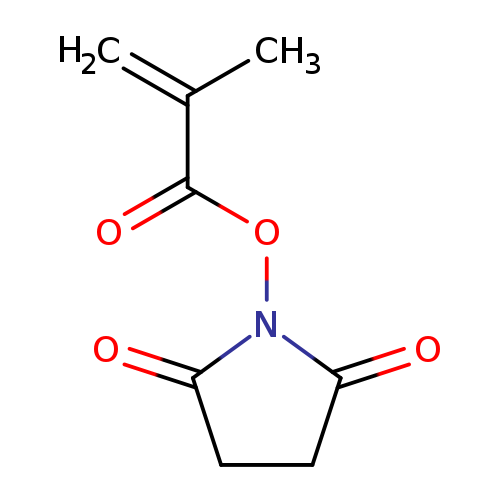 O=C(C(=C)C)ON1C(=O)CCC1=O