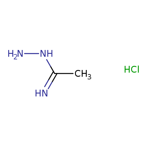 CC(=N)NN.Cl