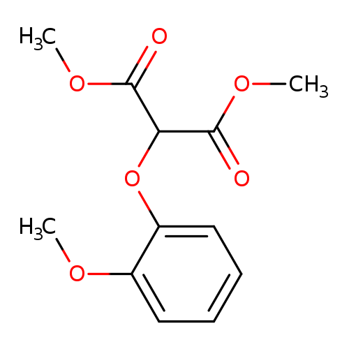 COC(=O)C(C(=O)OC)Oc1ccccc1OC